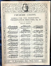 raro PRELUDE OPUS 28, Nº 16 PIANOFORTE POR CHOPIN - PARTITURA PARA PIANO comprar usado  Enviando para Brazil