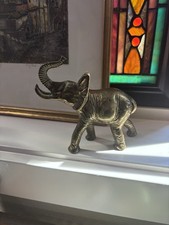 Vintage brass elephant d'occasion  Expédié en Belgium