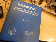 Honda service manual for sale  NORTHWICH