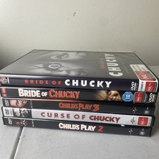 Lote de DVDs de terror Chucky x5 região 4 comprar usado  Enviando para Brazil