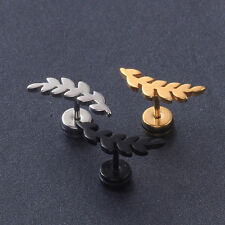 Par de piercing de brinco barras 1/4" barra de aço folha 16G orelha hélice cartilagem comprar usado  Enviando para Brazil