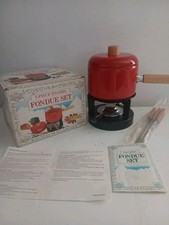 Vintage enamel fondue for sale Vintage enamel fondue for sale  KENDAL