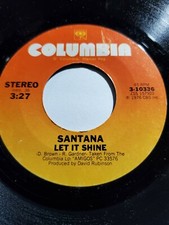 Santana - Tell Me Are You Tired / Let It Shine - Columbia VG F67 comprar usado  Enviando para Brazil