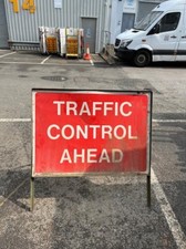 Traffic control ahead for sale  SLOUGH