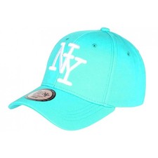 Casquette enfant turquoise d'occasion  Le Grand-Lucé