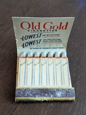 Matchbook old gold for sale  Keene
