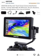 Monitor para câmera ANDYCINE A6 Plus 5,5 polegadas comprar usado  Enviando para Brazil