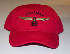Stearman cap red for sale  Rock Hill