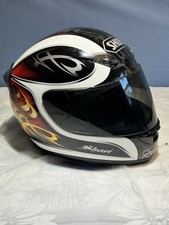 Usado, Capacete de motocicleta Shoei rosto inteiro – gráfico de chama tribal tamanho médio (57–58cm) comprar usado Usado, Capacete de motocicleta Shoei rosto inteiro – gráfico de chama tribal tamanho médio (57–58cm) comprar usado  Enviando para Brazil