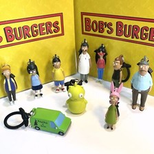 Chaveiro Mochila Ornamento Arte Autêntica Figura Filme Bob`s Burgers 4-7cm comprar usado  Enviando para Brazil
