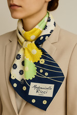 Foulard vintage soie d'occasion  Foix