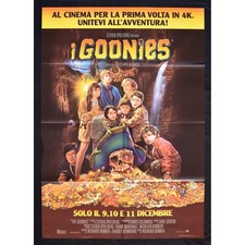 Manifesto goonies spielberg usato  Nocera Superiore