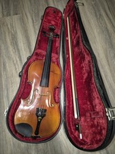 Violino Otto Herrmann 3/4 modelo AC 688 – Mittenwald Alemanha – Antigo alemão... comprar usado Violino Otto Herrmann 3/4 modelo AC 688 – Mittenwald Alemanha – Antigo alemão... comprar usado  Enviando para Brazil