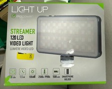 Digipower The Streamer Video Light 112 led para cámara y teléfono inteligente - ¡Caja abierta! segunda mano  Embacar hacia Mexico
