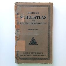 1919 diercke schulatlas gebraucht kaufen  Berlin