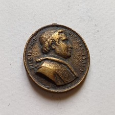 Medaglia rara pio usato  Riolo Terme