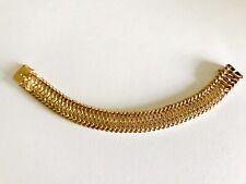 Gourmette bracelet plaqué d'occasion  Basse-Goulaine