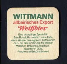 Bierdeckel wittmann landshut gebraucht kaufen  Furth