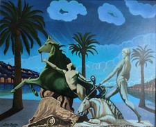 Tableau goût surréaliste d'occasion  Saint-Saëns