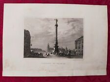 Gravure xix siècle d'occasion Gravure xix siècle d'occasion  Marseille XII