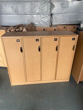 Wooden lockers ideal for sale  BOLTON