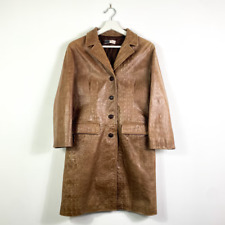 Vintage ledermantel damen gebraucht kaufen  Gronau