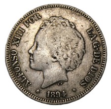 Pesetas alfonso xiii d'occasion  Gan