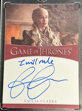 Emilia clarke will d'occasion  Expédié en Belgium