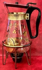 Vintage brass glass for sale  THURSO