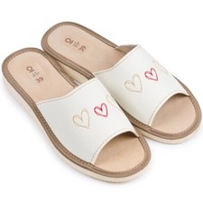 Women leather slippers for sale  BRACKNELL