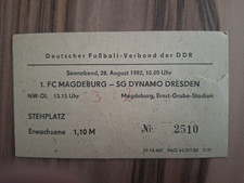 Ticket magdeburg dynamo gebraucht kaufen  Sanitz