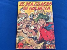 Tex massacro goldena usato Tex massacro goldena usato  Lucca