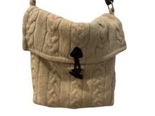 Usado, Bolsa tiracolo RARA vintage Y2K Abercrombie & Fitch roupas de campo bolsa de lã comprar usado  Enviando para Brazil