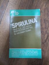 VTG 1981 SPIRULINA Good Health Guide Booklet Joseph Challem Ephemera AD segunda mano  Embacar hacia Argentina