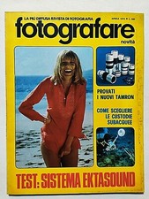 Fotografare aprile 1974 usato  Italia