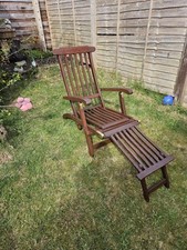 Wooden steamer chair for sale  BRIDLINGTON