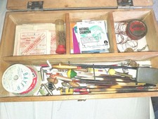 Vintage fishing tackle for sale  COLNE
