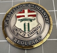 Challenge coin 1st d'occasion  Expédié en Belgium