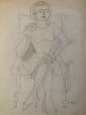 Dessin ancien 1950 d'occasion  Toulouse-