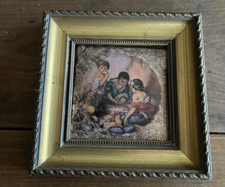 Antique miniature painting d'occasion  Expédié en Belgium