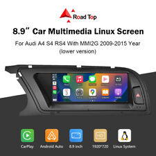 Rádio automático sem fio Carplay para Audi A4 S4 RS4 2009-15 MMI2G rádio concerto estéreo comprar usado  Enviando para Brazil