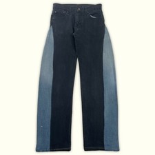 Upcycling jean baggy d'occasion  Pontault-Combault