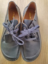 Clarks navy blue for sale  BRIXHAM