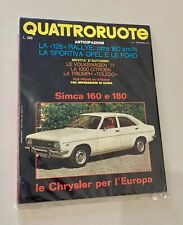 Quattroruote settembre 1970 usato  Cagliari