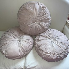 Pink velvet round for sale  ALTRINCHAM