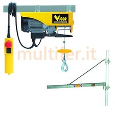 Paranco montacarichi elettrico usato  Vinadio