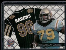 Camiseta 1996 Classic NFL Rookies #RJ3 Jonathan Ogden Road comprar usado  Enviando para Brazil