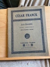 César franck djinns d'occasion  Rennes