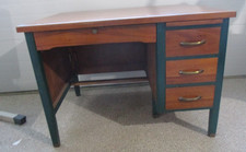 leopold mid century desk for sale  Woodland