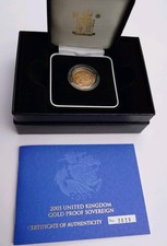 2005 gold proof for sale  ST. NEOTS